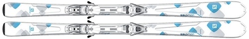 Горные лыжи Salomon Lagoon + L10 W