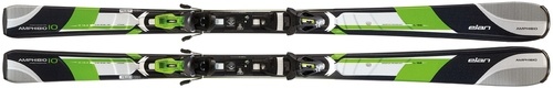 Горные лыжи Elan Amphibio 10 green + EL 10.0