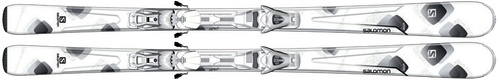 Горные лыжи Salomon Pure White + L10 W