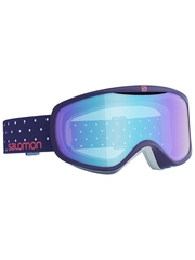 Маска Salomon Sense Eggplant Polka / Light Blue