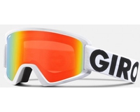 Маска Giro Semi White Futura / Persimmon Blaze + Clear
