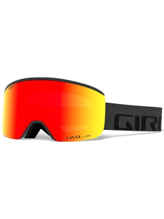 Маска Giro Axis Grey Wordmark / Vivid Ember 37 + Vivid Infrared 62