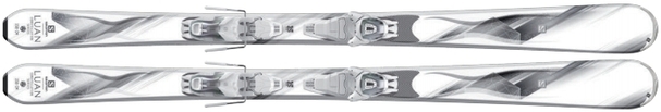 Горные лыжи Salomon Luan + крепления Lithium 10 W (16/17)