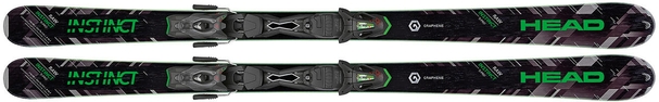 Горные лыжи Head Raw Instinct Ti Pro + крепления PR 11 (16/17)