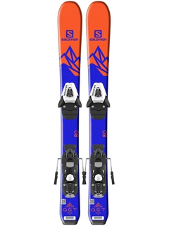Горные лыжи Salomon QST Max JR XS + крепления C5 SR