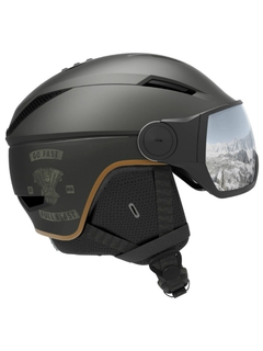 Горнолыжный шлем Salomon Pioneer Visor Cafe Racer