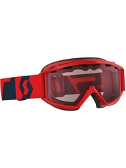 Детская маска Scott Hook Up Jr Fluo Red/Eclipse Blue / Amplifier