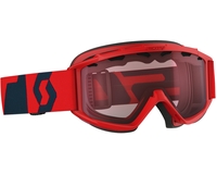 Маска Scott Hook Up Jr Fluo Red/Eclipse Blue / Amplifier