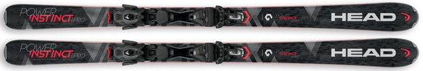 Горные лыжи Head Power Instinct Ti Pro + крепления PR 11 (17/18)