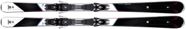 Горные лыжи Salomon W-Max 12 + крепления XT 10 Ti W (16/17)
