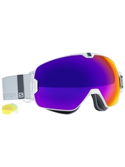 Маска Salomon XMax White / Infrared + Light Yellow Multilayer Low Light