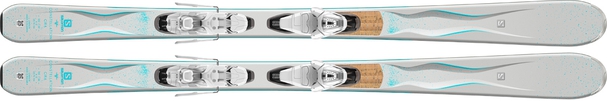 Горные лыжи Salomon Cira + крепления Lithium 10 W (17/18)