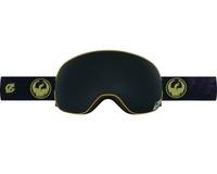 Маска Dragon X2 Gigi Ruf Signature Gold / Dark Smoke + Yellow Red Ionized