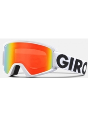 Маска Giro Semi White Futura / Persimmon Blaze + Clear