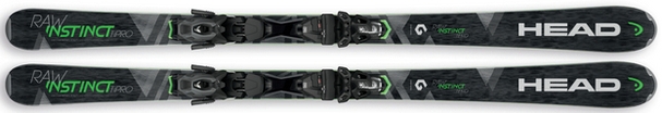 Горные лыжи Head Raw Instinct Ti Pro + крепления PRD 12 (17/18)