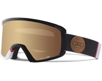 Маска Giro Blok White / Black Asym / Amber Gold 23
