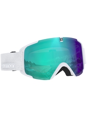 Маска Salomon Xview Photo White / Blue Photochromic