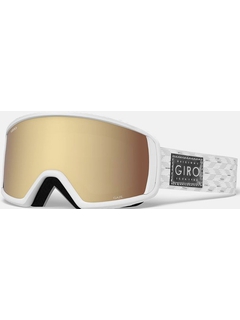 Маска Giro Gaze White Silver Shimmer + Amber Rose 40