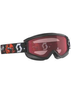 Детская маска Scott Agent Jr Black Red / Enhancer