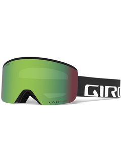 Маска Giro Axis Black Wordmark / Vivid Emerald 22 + Vivid Infrared 62