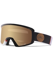 Маска Giro Blok White / Black Asym / Amber Gold 23