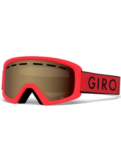 Детская маска Giro Rev Red Black Zoom / Amber Rose 40