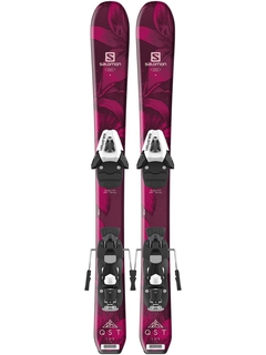 Горные лыжи Salomon QST Lux JR XS + крепления C5 SR