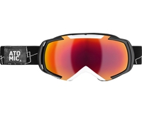 Маска Atomic Revel3 M Black / Red ML + Orange