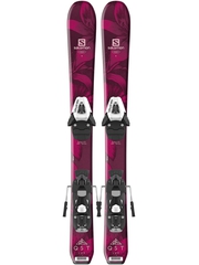 Горные лыжи Salomon QST Lux JR XS + крепления C5 SR