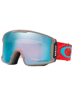 Маска Oakley Line Miner Arctic Fracture Red Sea / Prizm Snow Sapphire Iridium