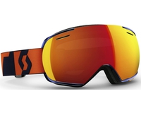 Маска Scott Linx Blue Orange / Red Chrome + Light Amplifier