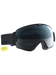 Маска Salomon XMax Black / Black + Light Yellow Multilayer Low Light