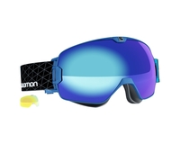 Маска Salomon XMax AF Blue / Blue + Light Yellow Multilayer Low Light