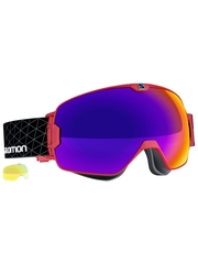 Маска Salomon XMax Red / Infrared + Light Yellow Multilayer Low Light