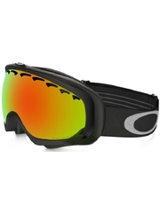 Маска Oakley Crowbar Jet Black / Fire Iridium